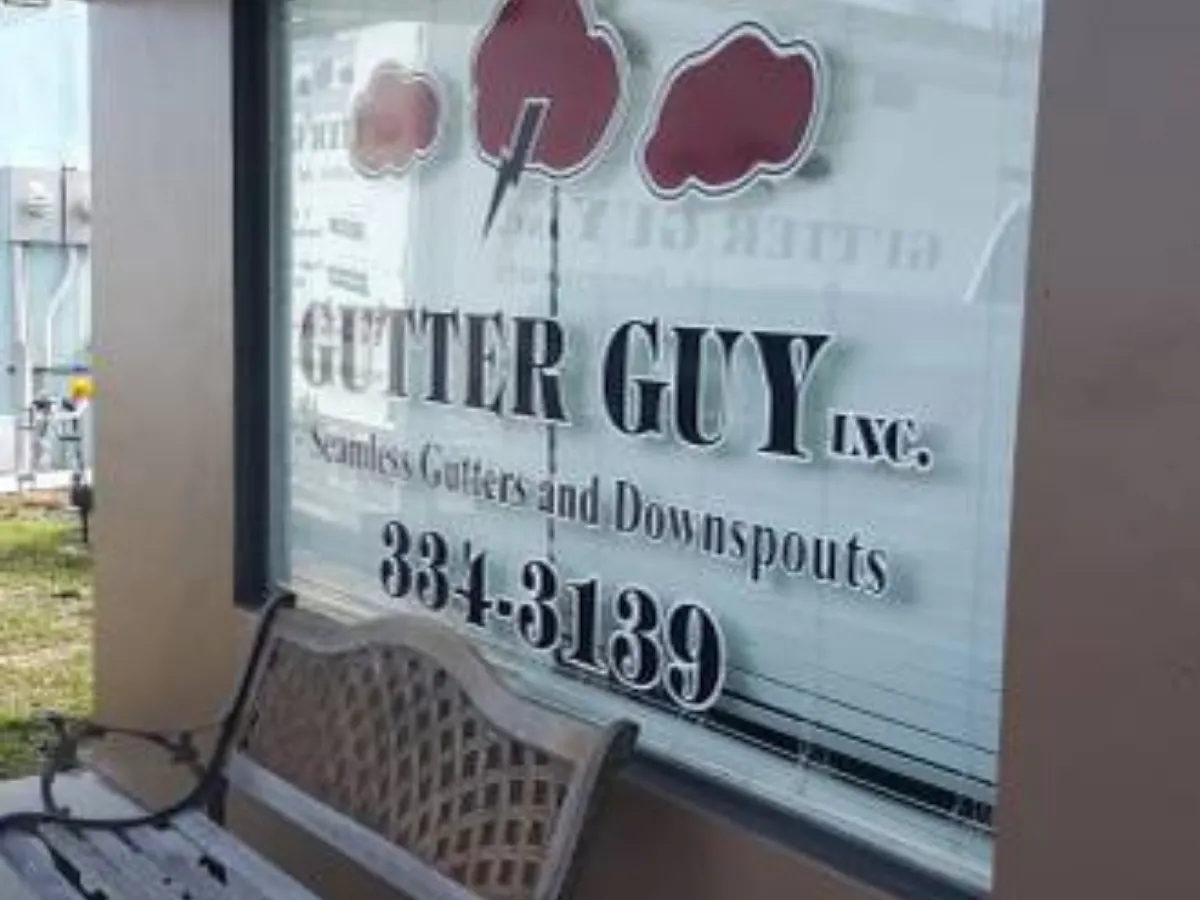 Gutter Guy Inc service truck and team in Jensen Beach FL
