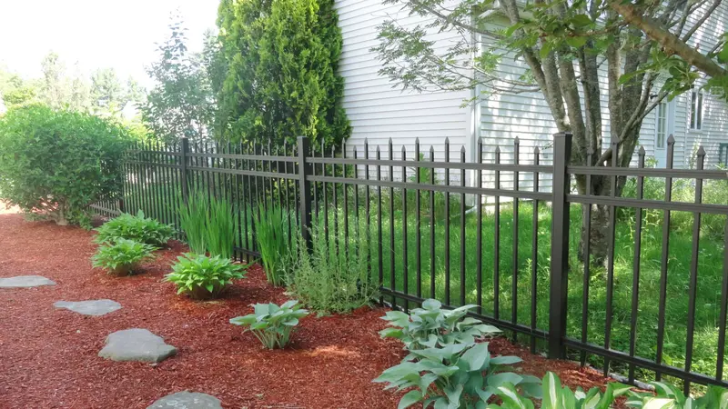 Aluminum Fencing installation by Allied Fence & Gate in South Florida